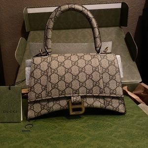 Gucci Balenciaga Hacker Hourglass bag small